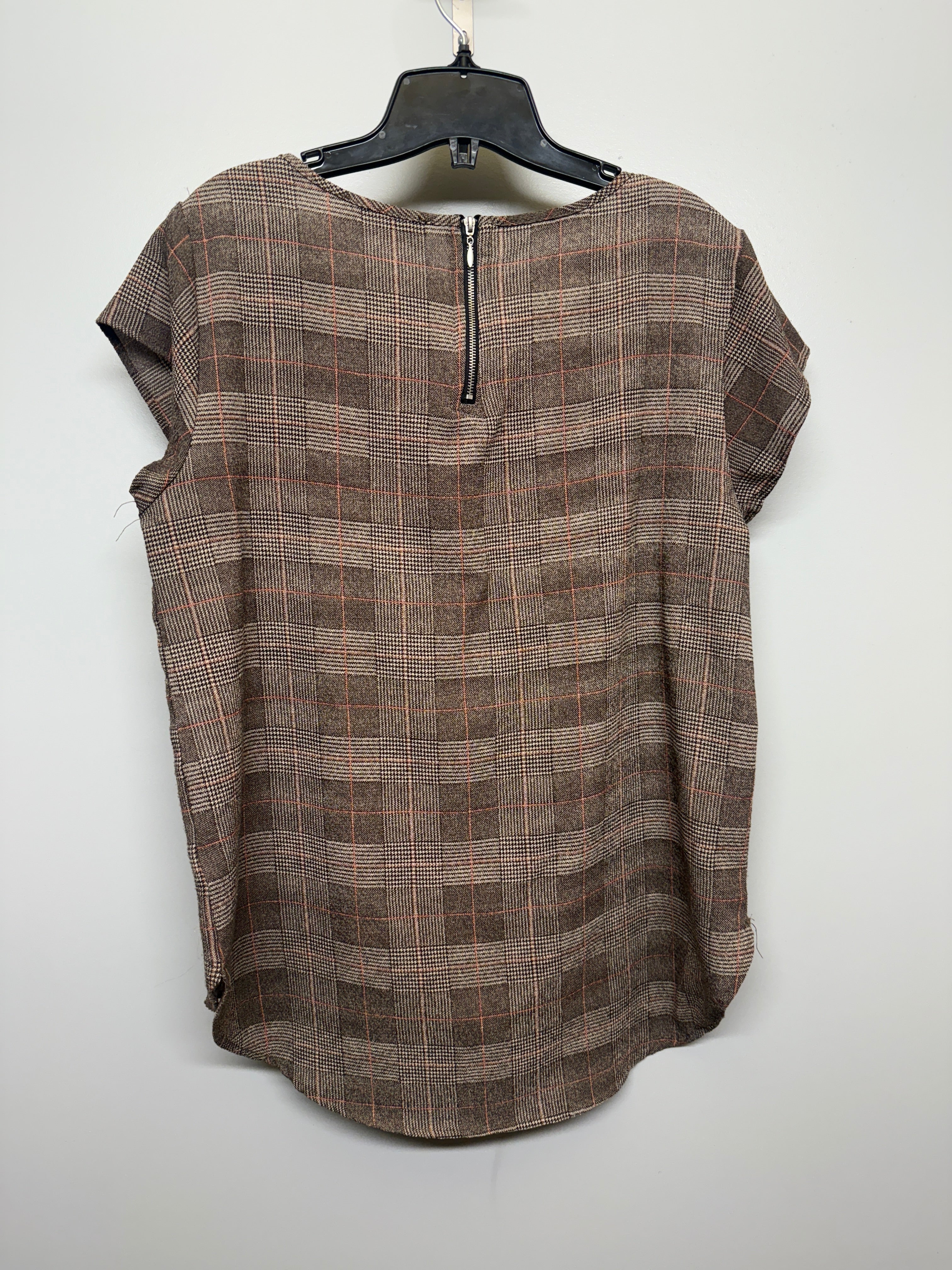 Kapalua Plaid Shirt with Back Zipper Detail