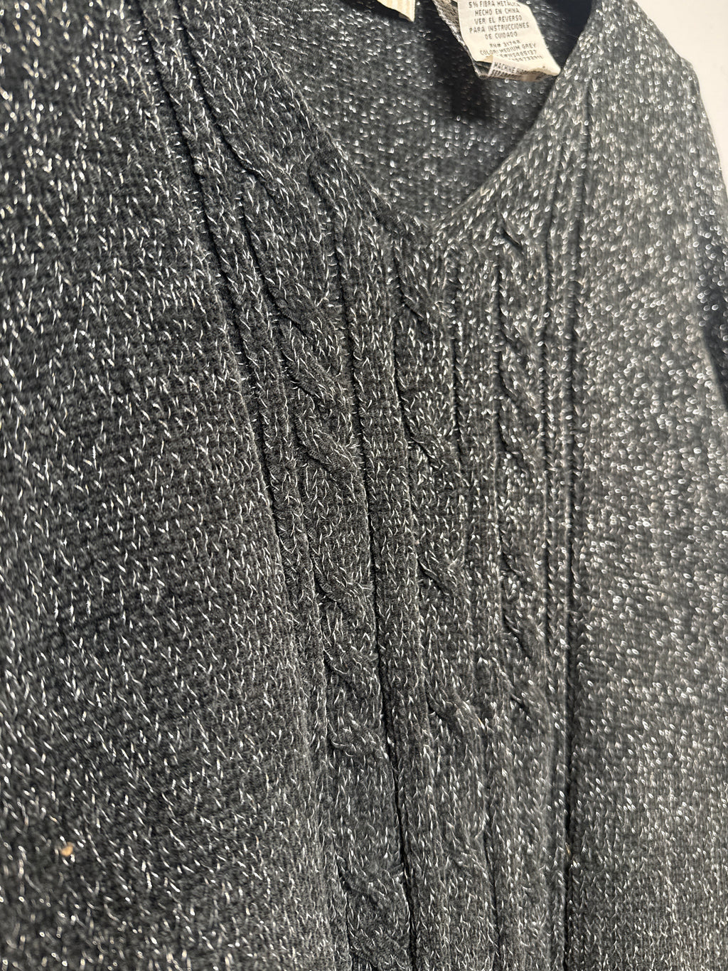 White Stag Sparkled Knit Sweater