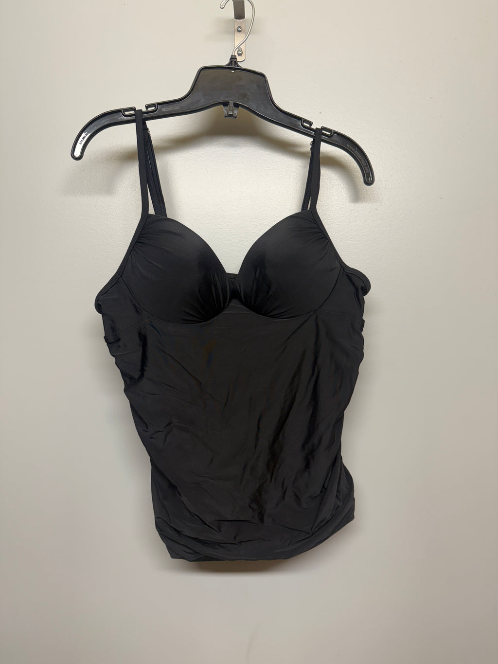 Black Adjustable Swim Top with Cups