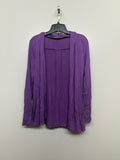 Reitmans Purple Open Cardigan