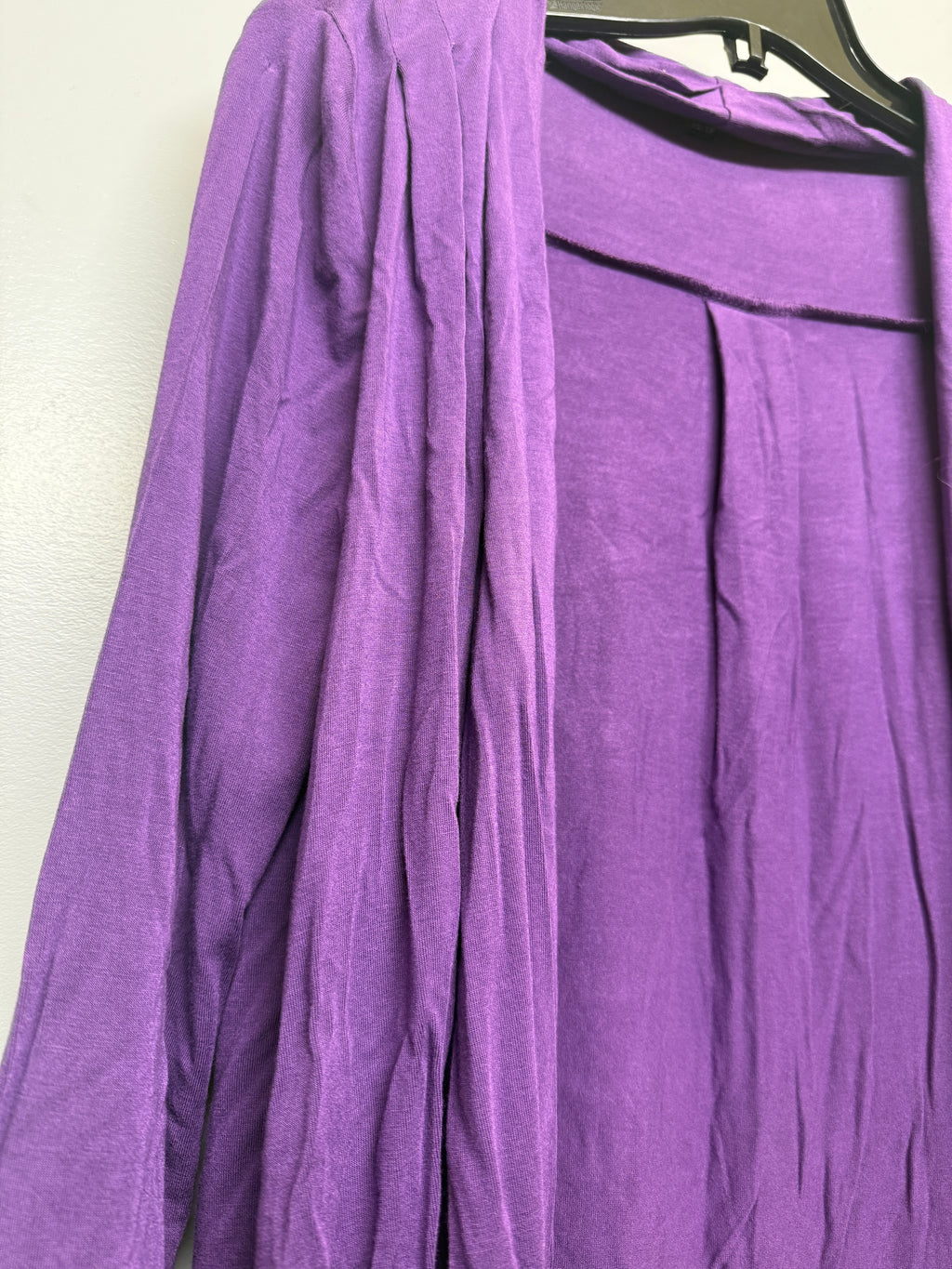 Reitmans Purple Open Cardigan