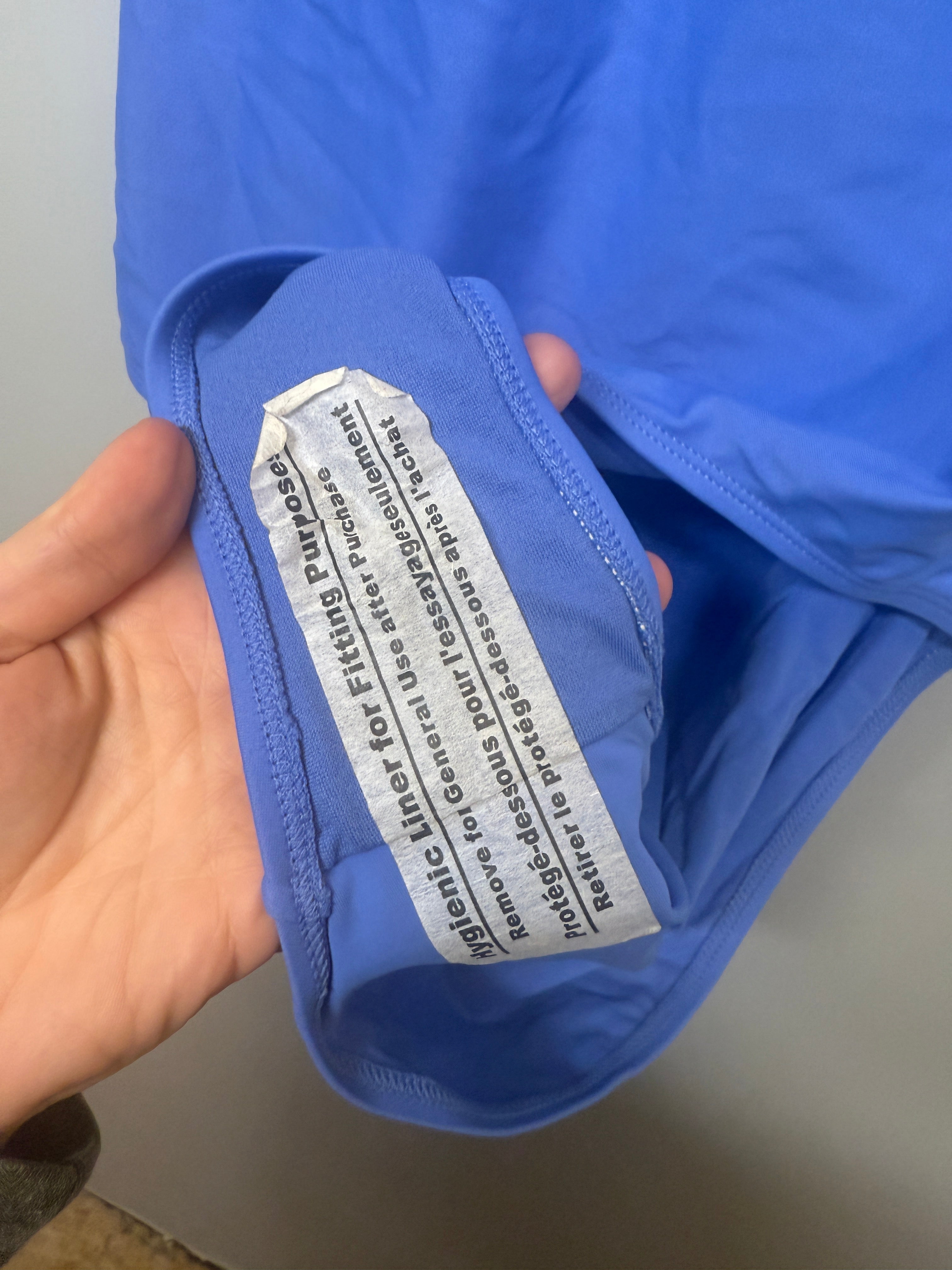 Light Blue Lycra NWT Athleticworks Swimsuit SIZE 16