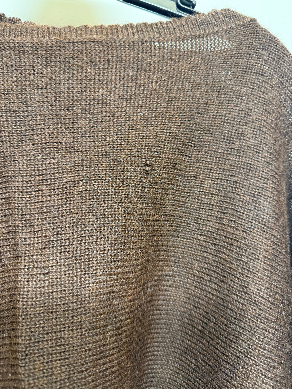 Longchamp 100% Alpaca Wool Poncho