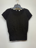 Ribbed Black Shirt