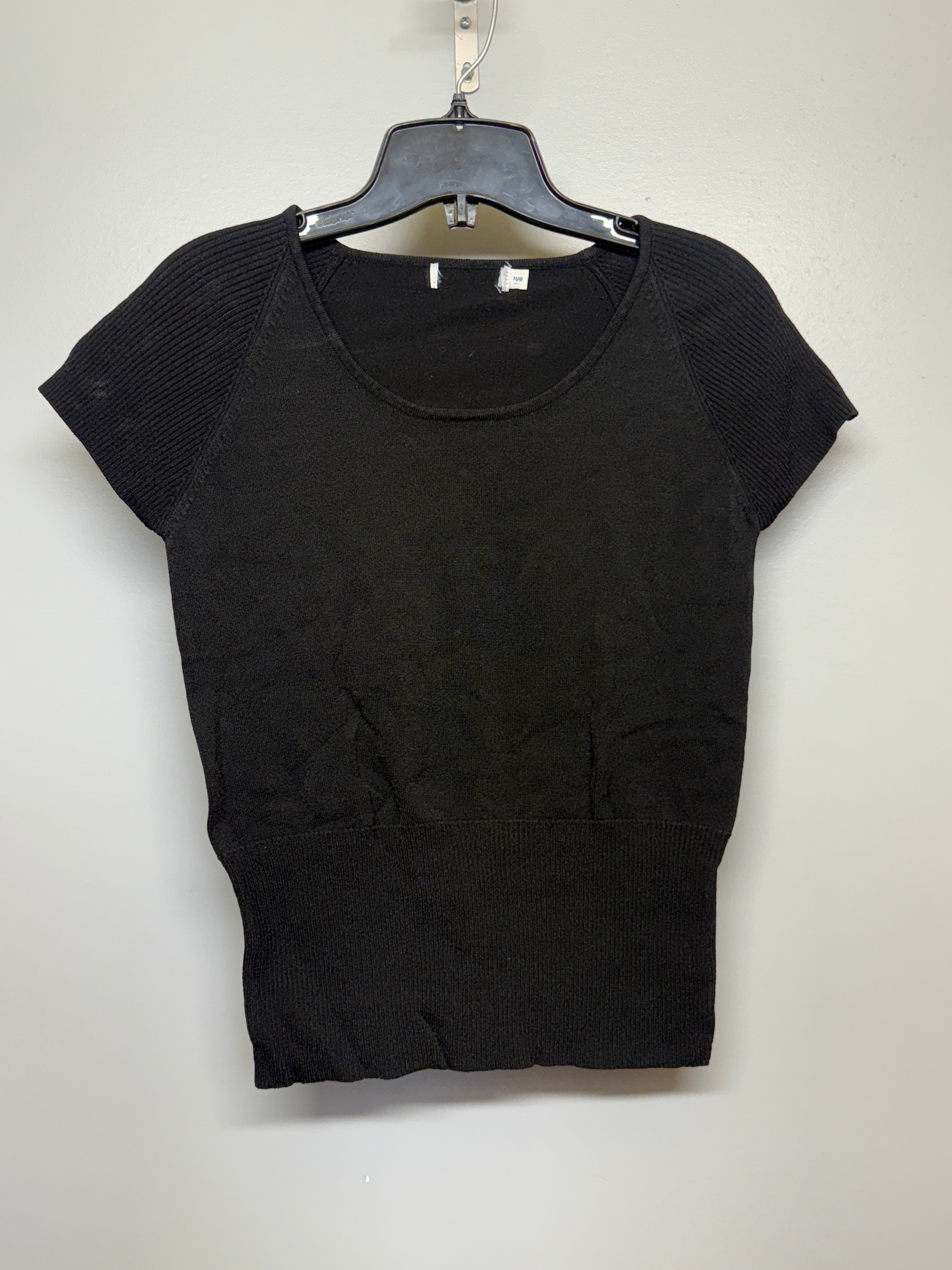 Ribbed Black Shirt