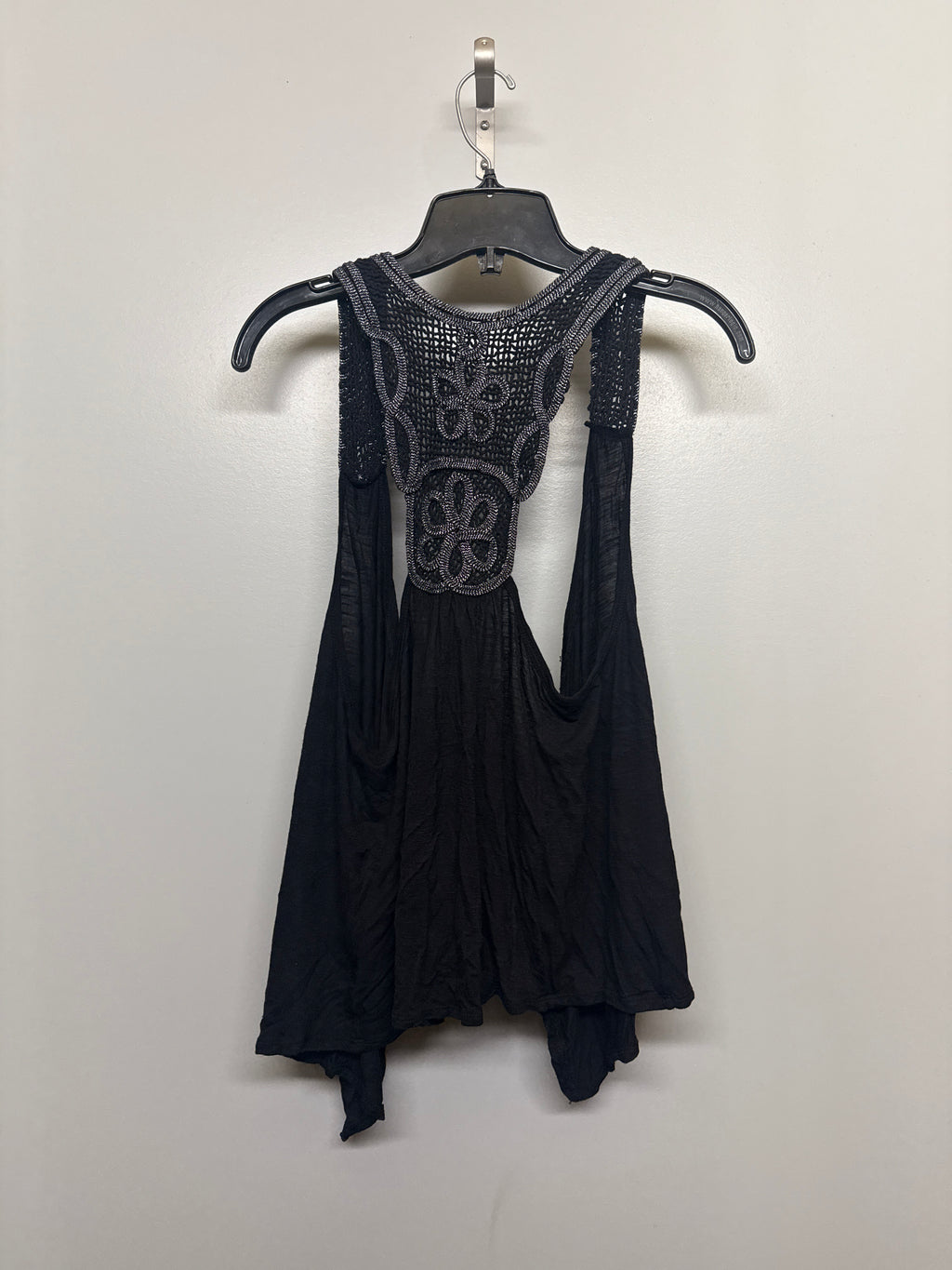 Eyelash Black Sparkled Shawl