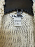 Nygard Collection Crochet Open Shawl Cardigan