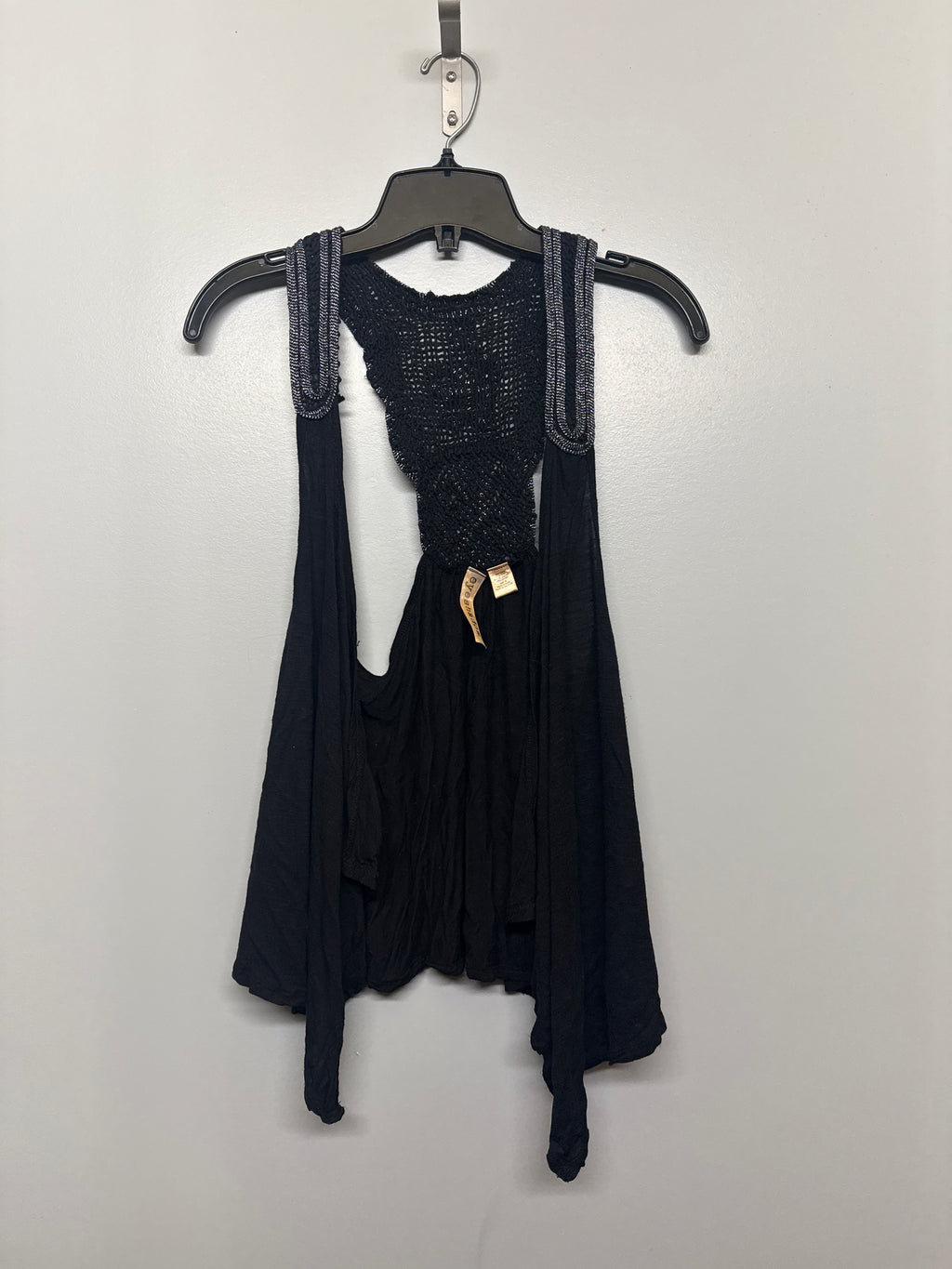 Eyelash Black Sparkled Shawl