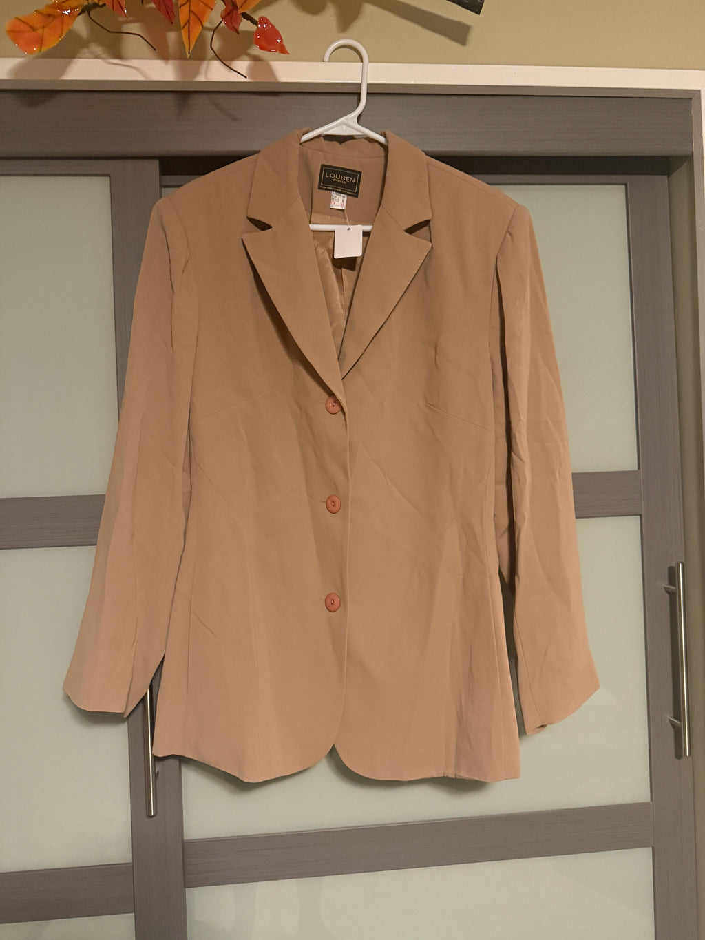 Vintage Louben Beige Two Piece Women’s Suit