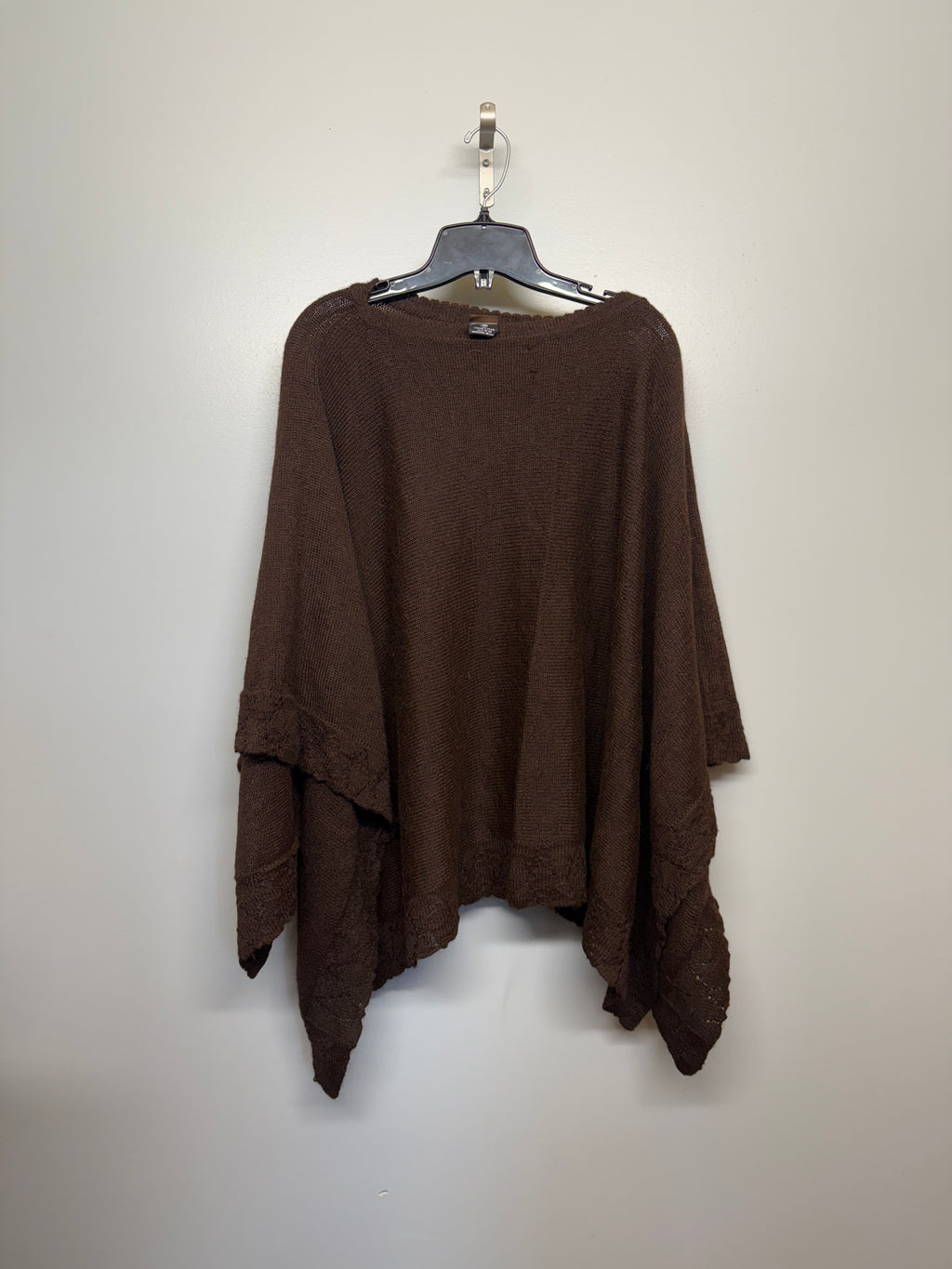 Longchamp 100% Alpaca Wool Poncho