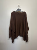 Longchamp 100% Alpaca Wool Poncho