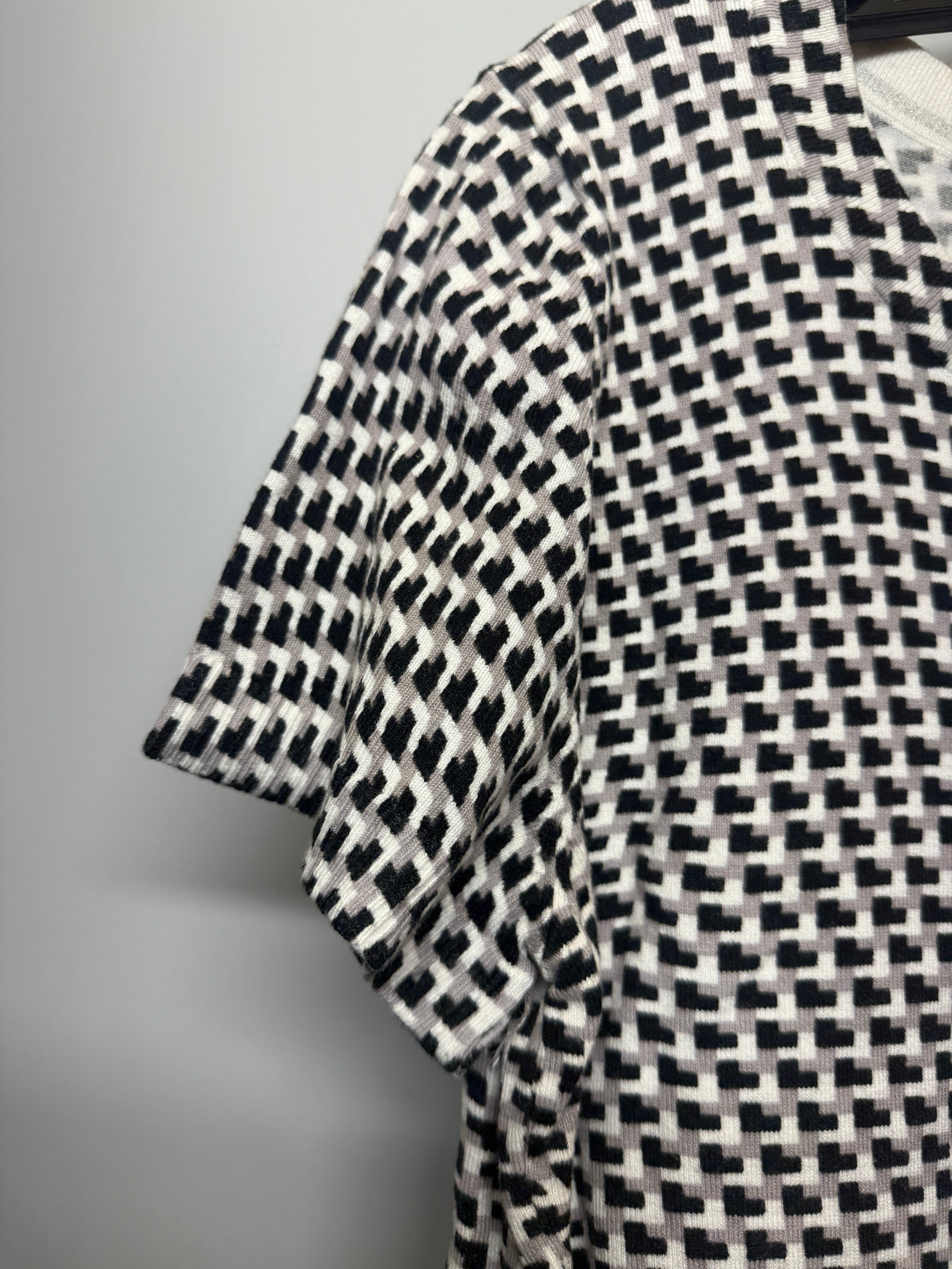 Jessica Geometric Short Sleeve Shirt