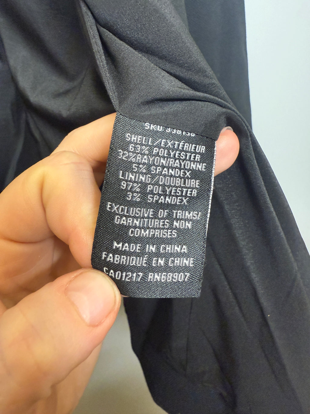 Le Chateau Black Classic Blazer SIZE XL