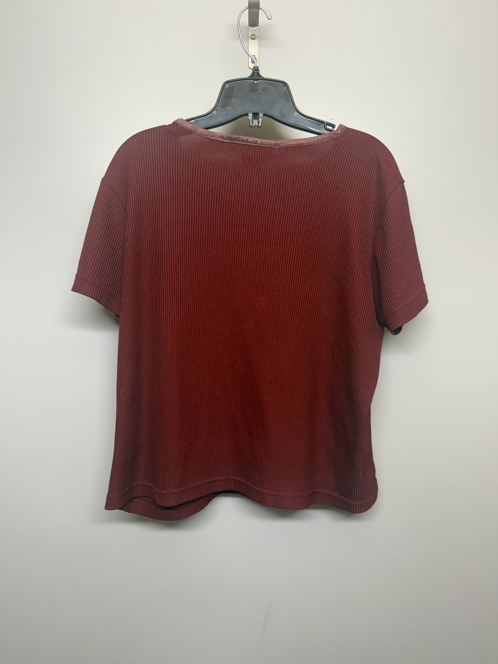 Alison Daley Maroon Shirt