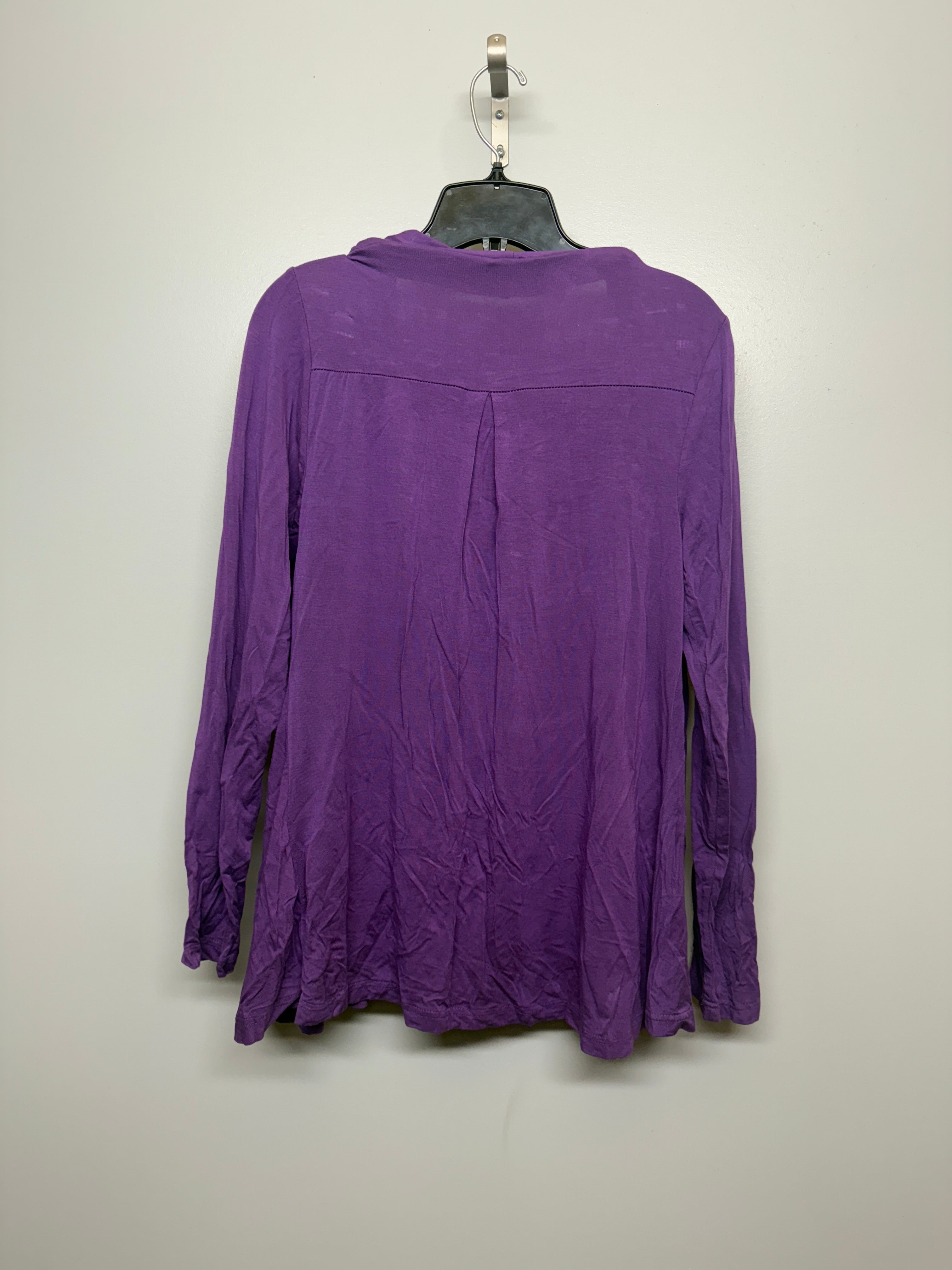 Reitmans Purple Open Cardigan