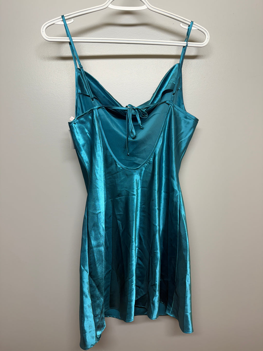 Silky Low Back Night Shirt