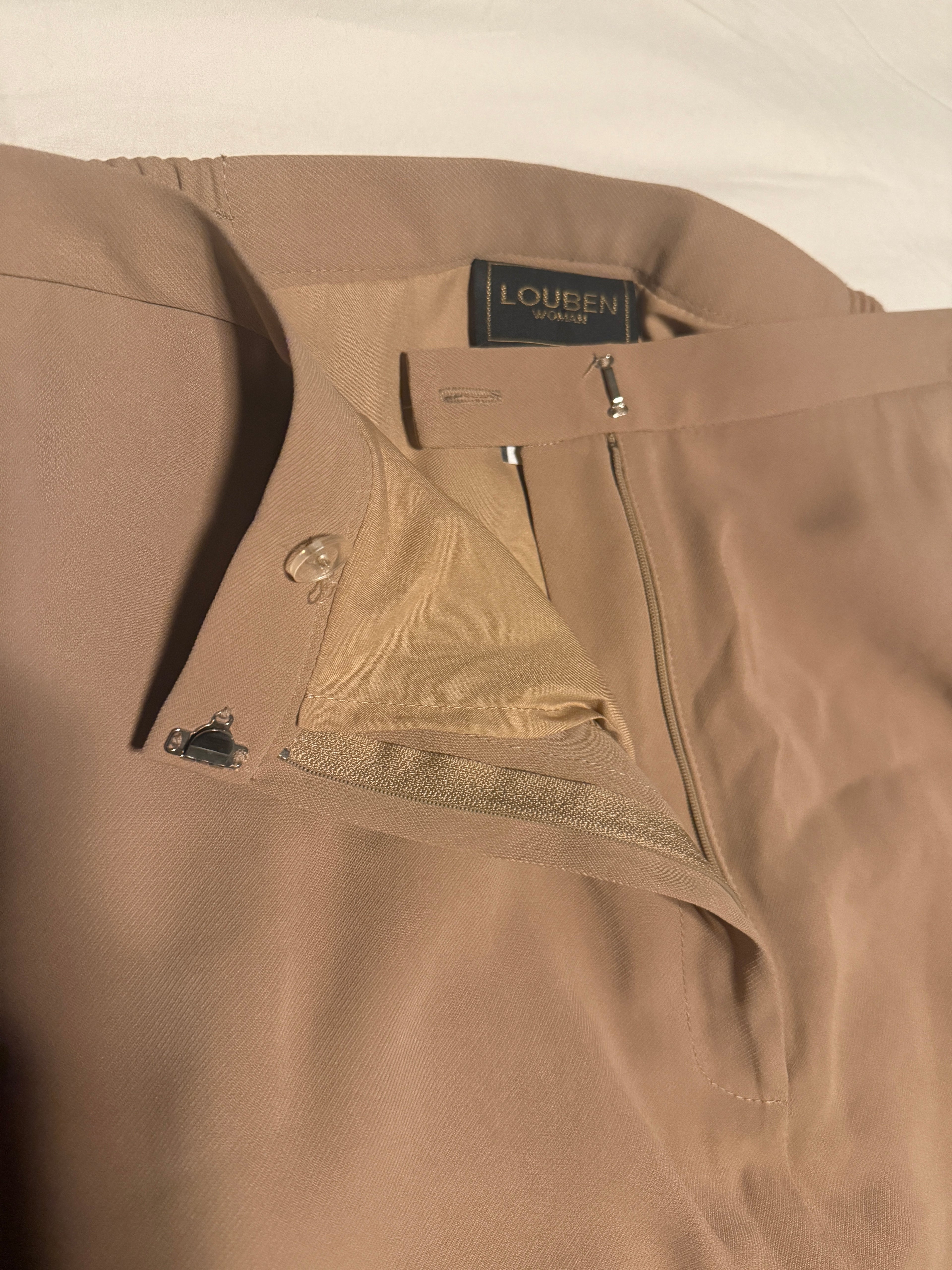 Vintage Louben Beige Two Piece Women’s Suit