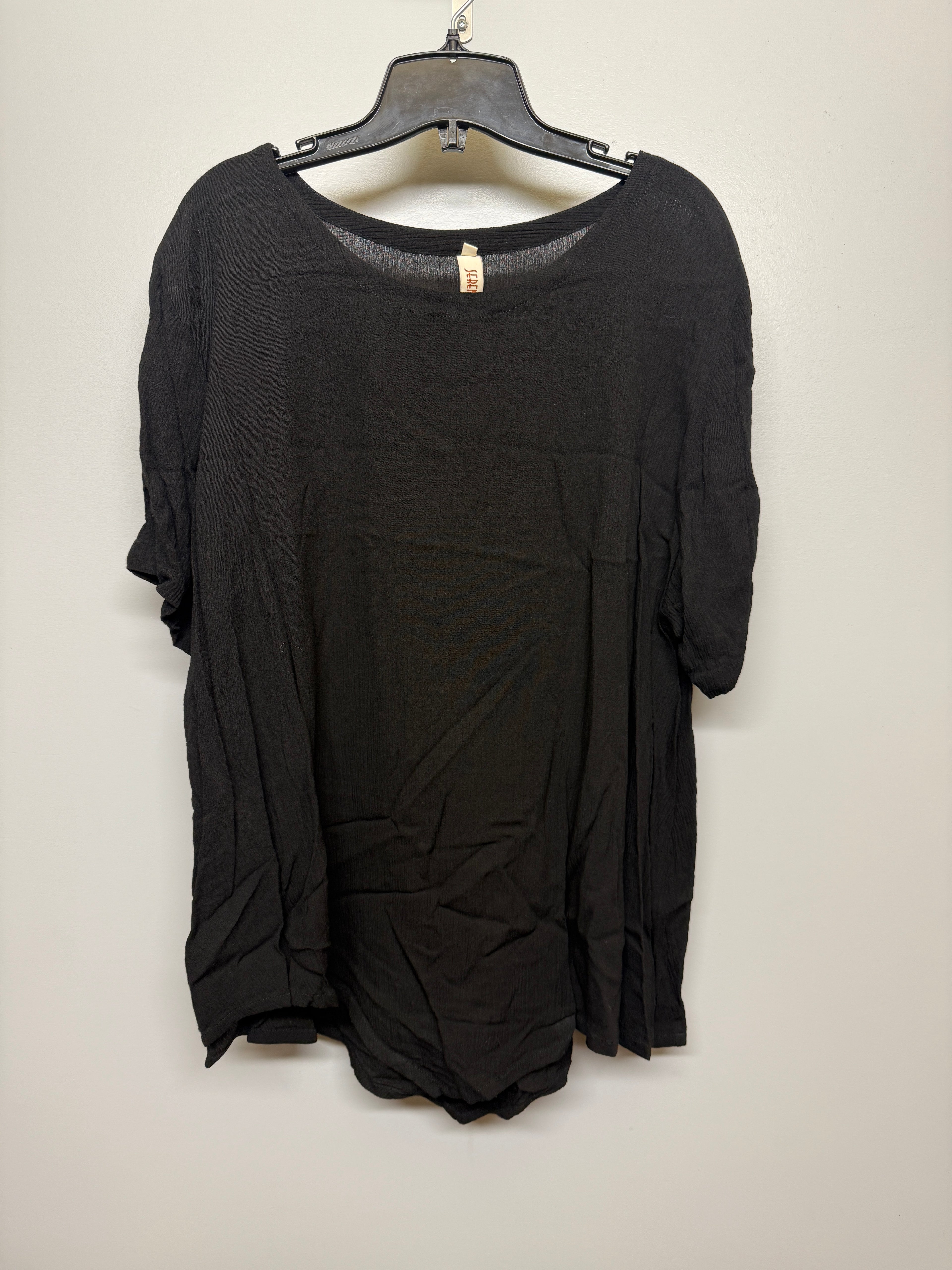 Serendipity Maui Black Rayon Shirt