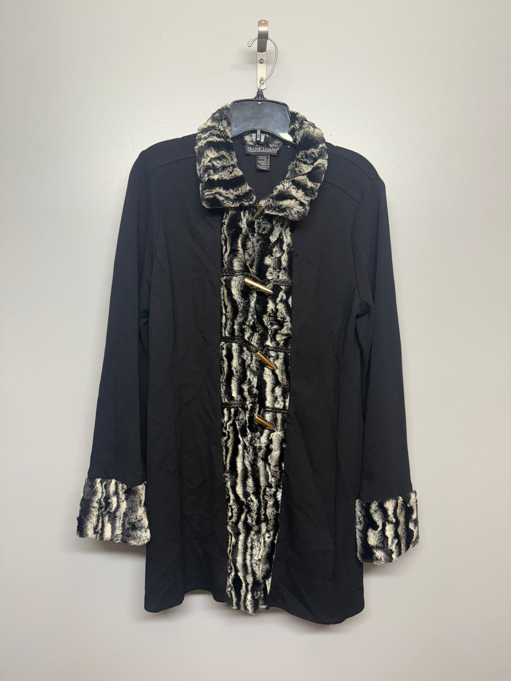 Vintage Frank Lyman Faux Fur Lined Jacket
