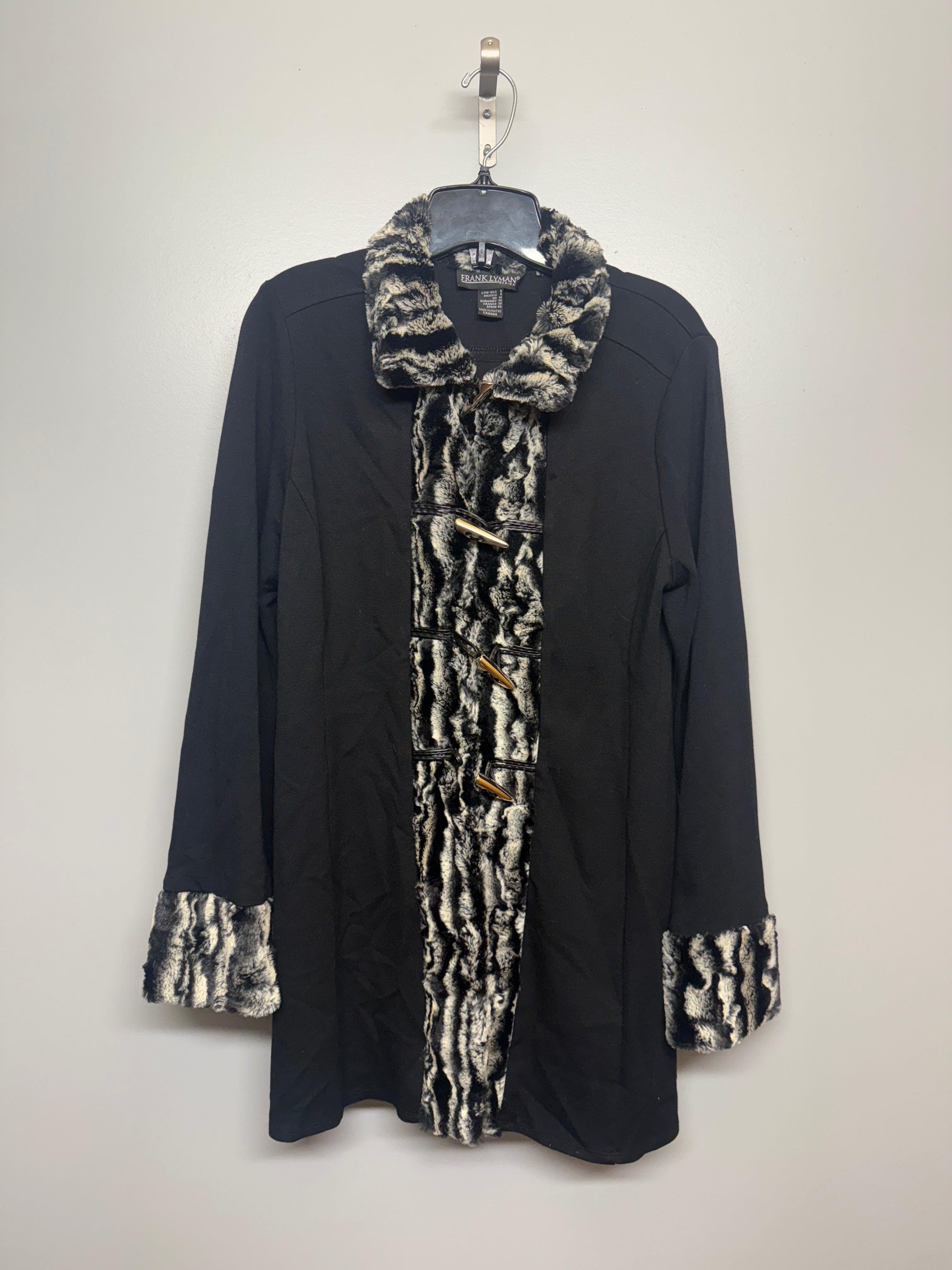 Vintage Frank Lyman Faux Fur Lined Jacket