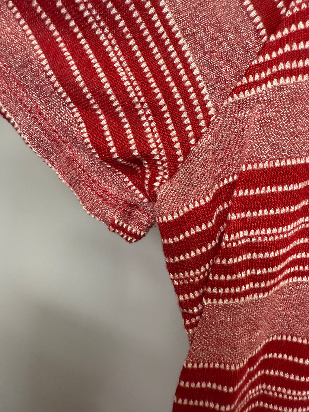 Penningtons Red Striped Short Sleeve
