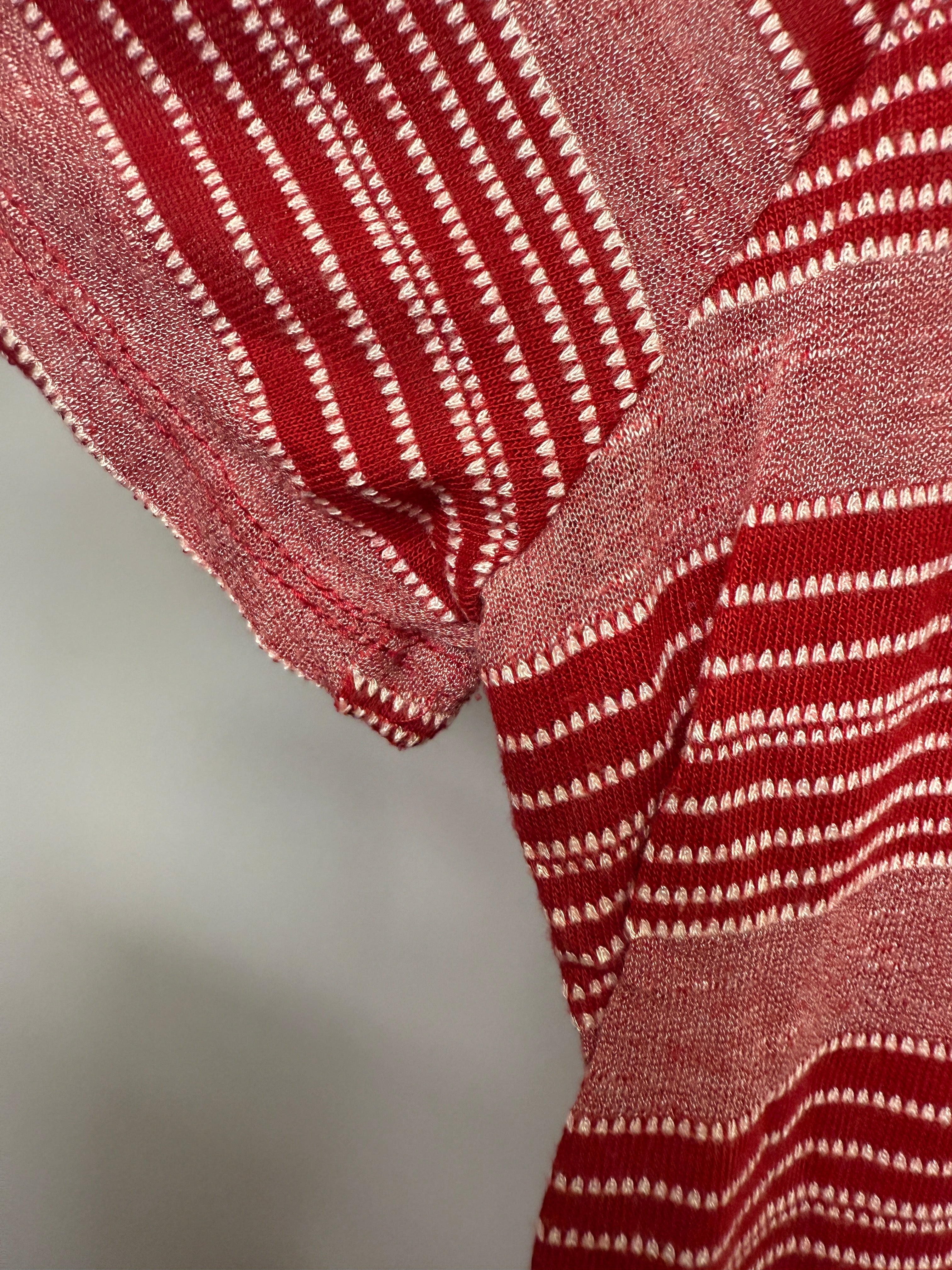 Penningtons Red Striped Short Sleeve