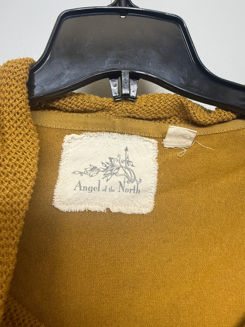 Angel of the North Cashmere Wool Blend Layered Shawl Shirt